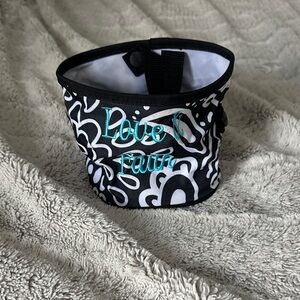 Thirty-One Black and White Floral Bag